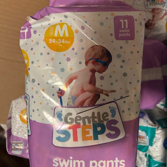3 pack Gentle Steps Swim Pants - Picture 2 of 6